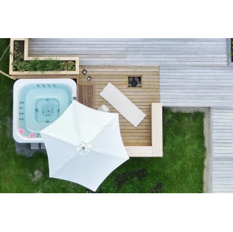 Basen spa z hydromasażem Novitek Lumispa L