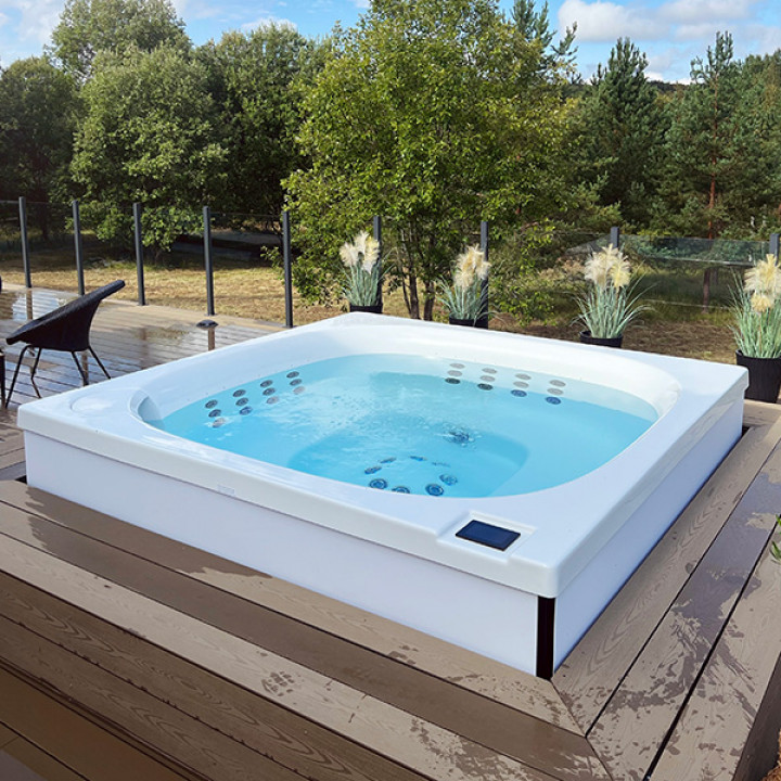 Basen spa z hydromasażem Novitek Lumispa L