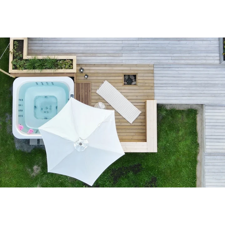 Basen spa z hydromasażem Novitek Lumispa L