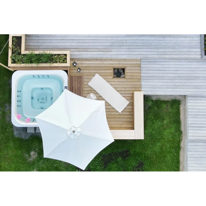 Basen z hydromasażem NOVITEK LUMISPA L