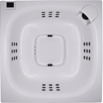 Basen SPA z hydromasażem Novitek Lumispa M