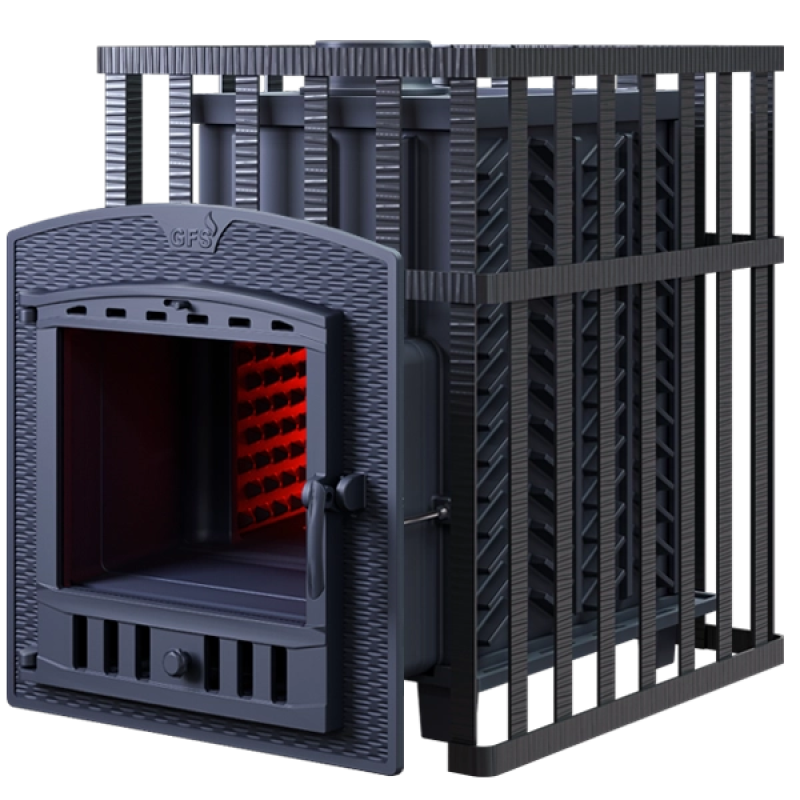 Piec do sauny opalany drewnem GEFEST - GFS ZK 30 (P2) w ruszcie