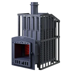 Piec do sauny opalany drewnem GEFEST - GFS ZK Uragan 25 (P2) 