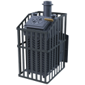 Piec do sauny opalany drewnem GEFEST - GFS ZK Uragan 30 w kratce - 2