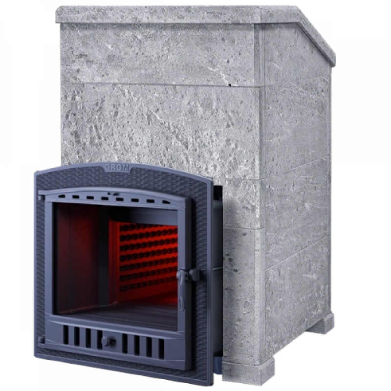 Piec do sauny na drewno - Gefest Grom 80 (P2) President 1320/60