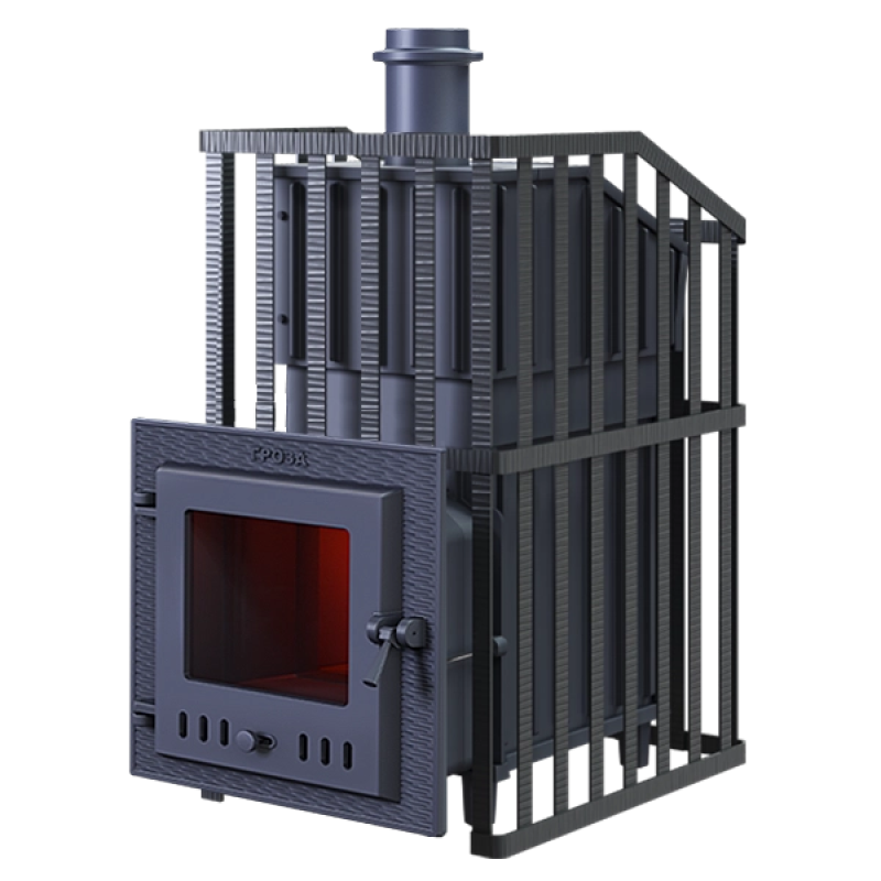 Piec do sauny opalany drewnem GEFEST - Groza Uragan 18 (M)