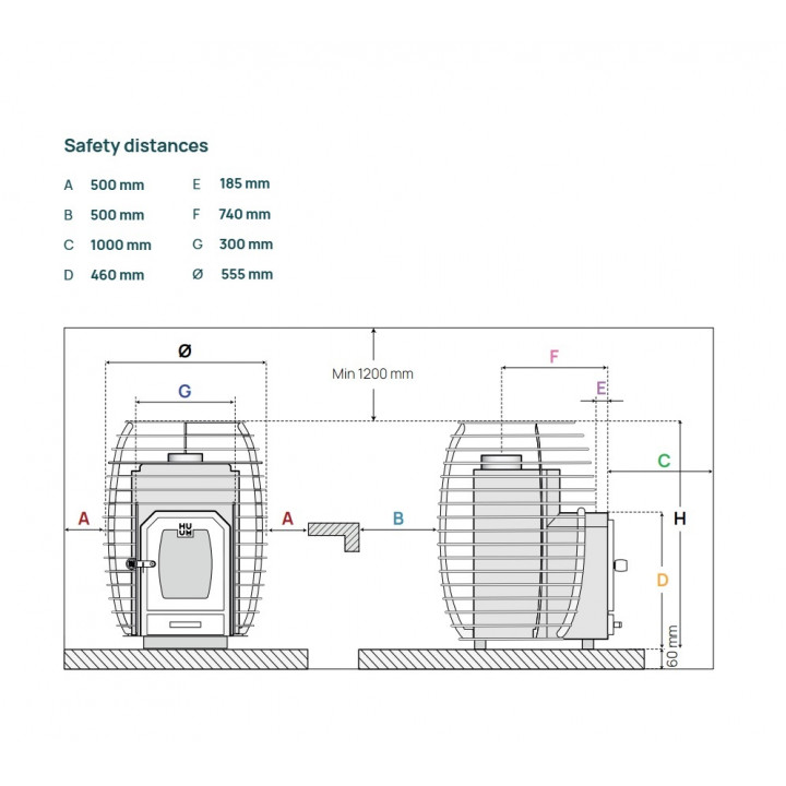 Piec do sauny – HUUM Hive Wood 17 LS