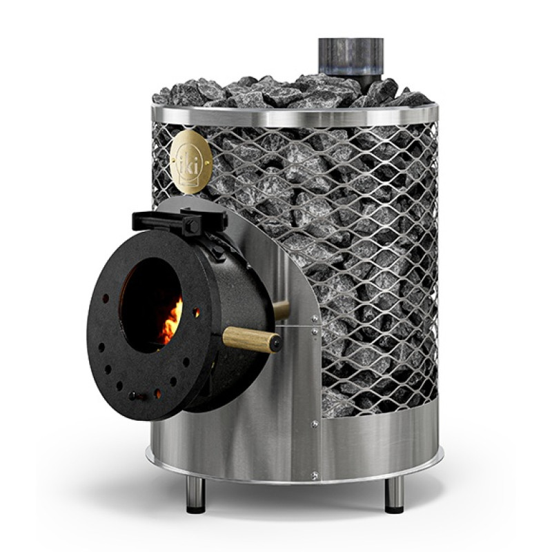 Piec do sauny opalany drewnem - IKI MINI