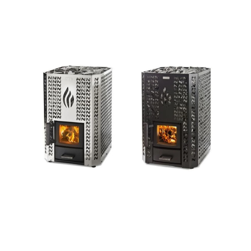 Piec do sauny opalany drewnem - NARVI STONY 20