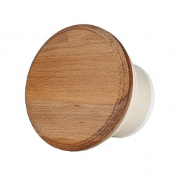 Wentylator do sauny MM-S z zaworem zwrotnym i okrągłym wykończeniem z drewna d/100mm  Wentylator do sauny MM-S z zaworem zwrotnym i okrągłym wykończeniem z drewna d/100mm