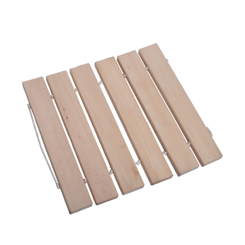 Siedzisko wiszące drewniane, lipowe