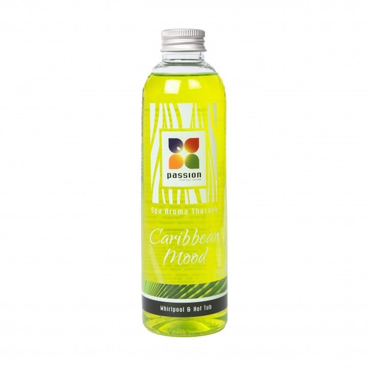 PASSION aromaterapeutyczny zapach do wanien z hydromasażem i spa, karaibski nastrój, 250 ml