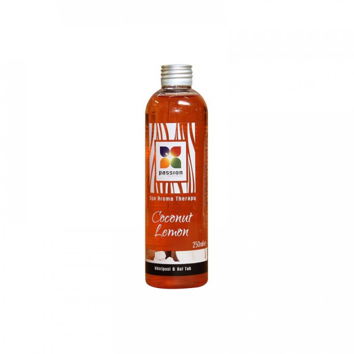 PASSION zapach aromaterapeutyczny do spa i wanien z hydromasażem – Coconut Lemon, 250 ml