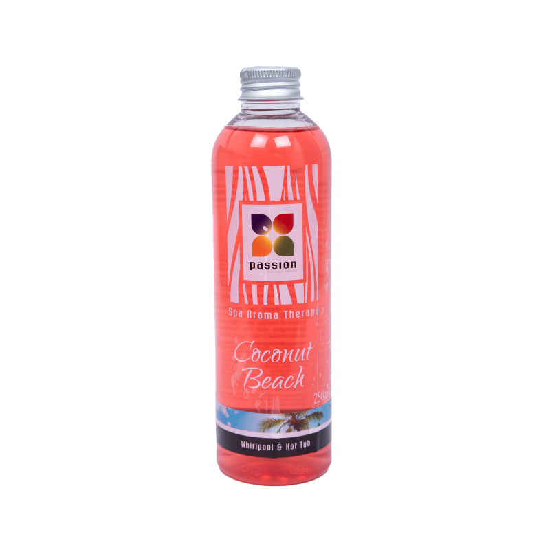 PASSION zapach aromaterapeutyczny do jacuzzi i wanien z hydromasażem, Coconut beach 250 ml PASSION zapach aromaterapeutyczny do jacuzzi i wanien z hydromasażem, Coconut beach 250 ml