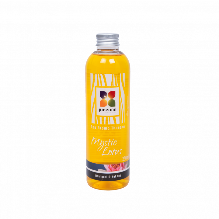 PASSION zapach aromaterapeutyczny do wanien z hydromasażem i spa – Mystic Lotus, 250 ml