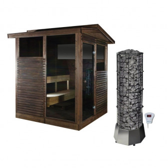 Sauna dom Narvi Kota Pihasauna Softy 9 kW