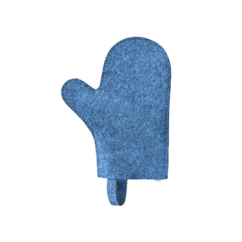 Rękawica do sauny szara