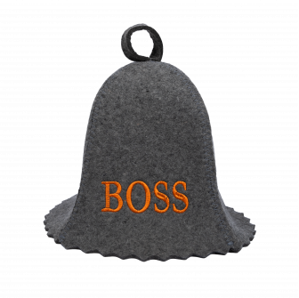 Czapka do sauny - BOSS, szara