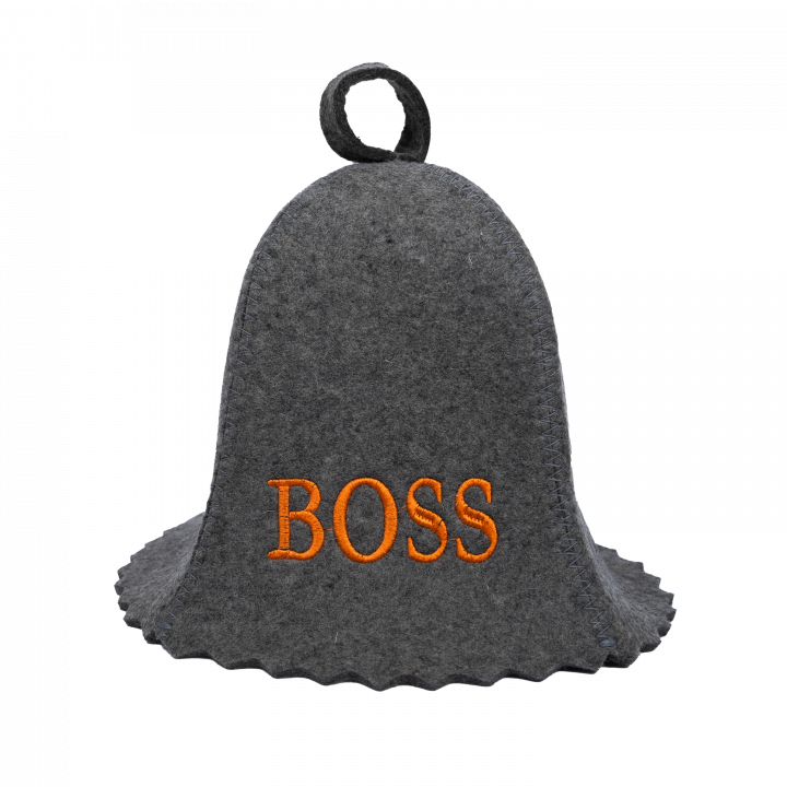 Czapka do sauny - BOSS, szara