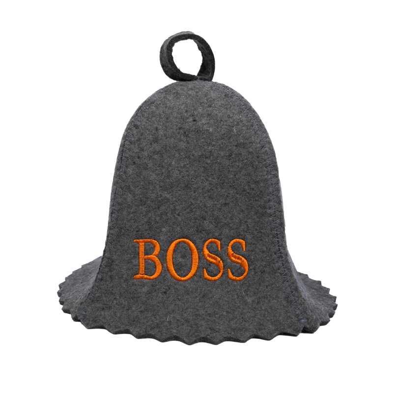 Czapka do sauny - BOSS, szara