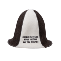 Czapka do sauny - Dla rybaków, w paski - 0