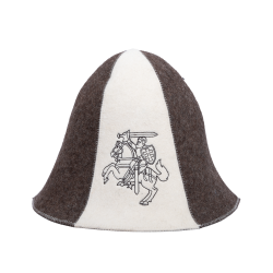 Czapka do sauny - Herbas, w paski 