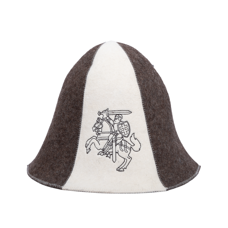 Czapka do sauny - Herbas, w paski