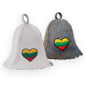 Czapka do sauny - litewskie serce - 0