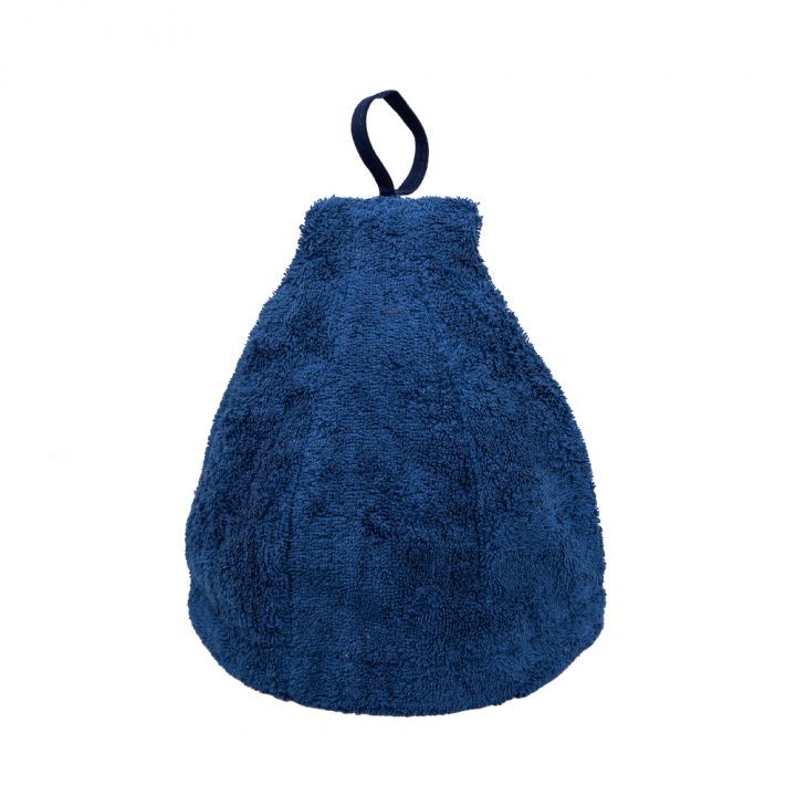 Czapka do sauny - NIEBIESKA