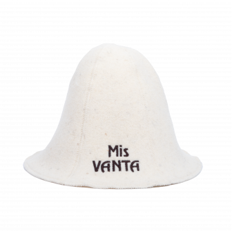 Czapka do sauny - Miss Vanta, biała