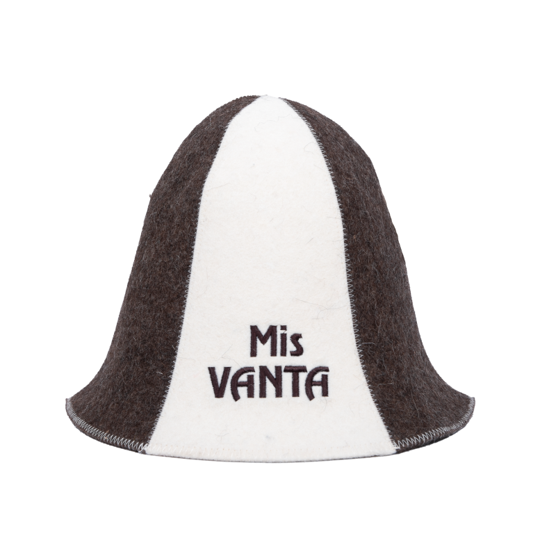 Czapka do sauny - MISS VANTA, w paski