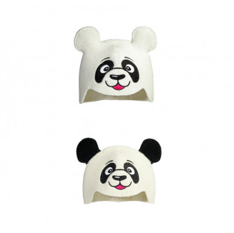Kapelusz do sauny - Panda