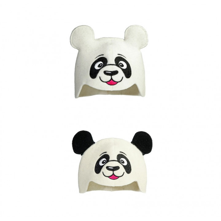 Kapelusz do sauny - Panda