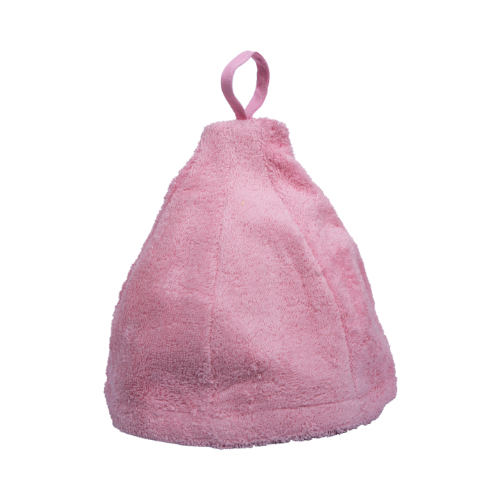 Czapka do sauny - RÓŻOWA
