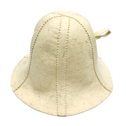 Czapka do sauny - HAT biała  Czapka do sauny - HAT biała