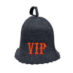 Czapka do sauny - VIP, szara  Czapka do sauny - VIP, szara