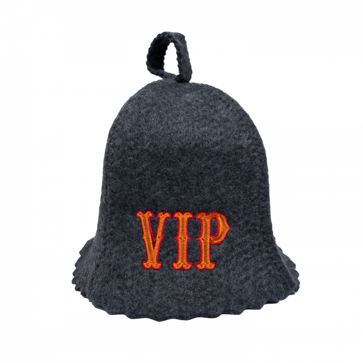 Czapka do sauny - VIP, szara