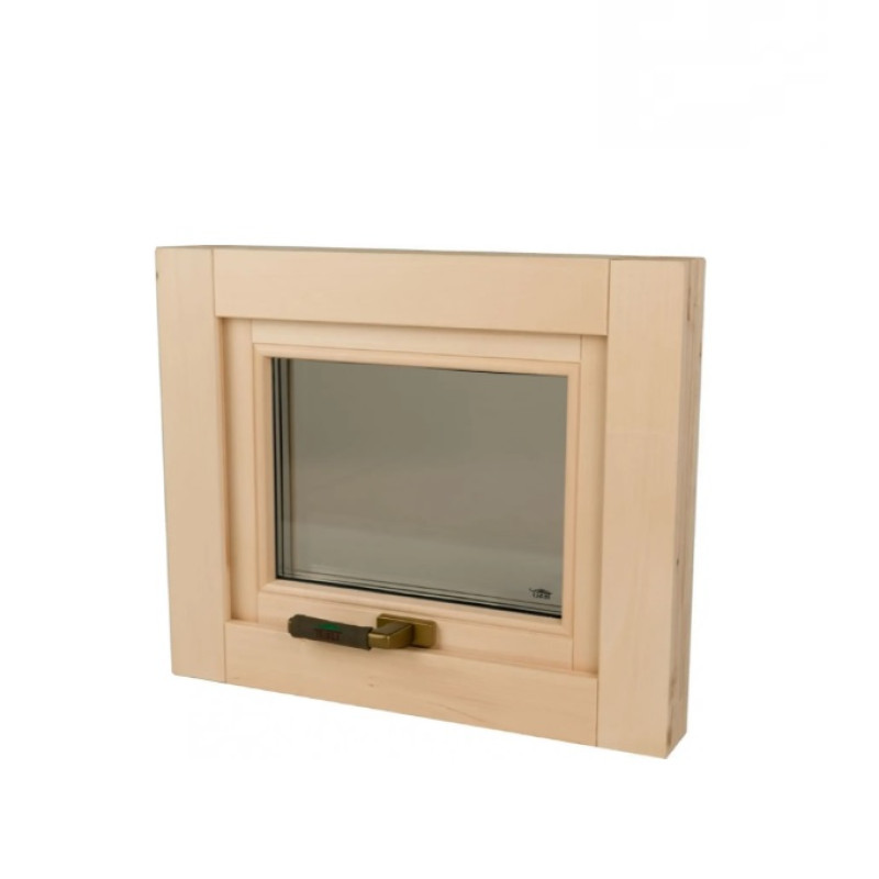 Okno do sauny 600x500, typ angielski