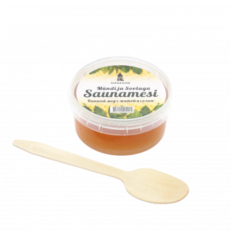 Miód do sauny z ekstraktem miętowym i solą, 200g