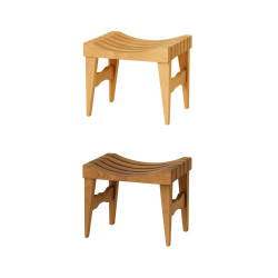 Ławka do sauny, termo-olcha 470x340x410 mm  Ławka do sauny, termo-olcha 470x340x410 mm
