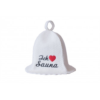 Czapka do sauny - Ich liebe Sauna
