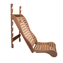 Łóżko relaksacyjne do sauny, cedru 