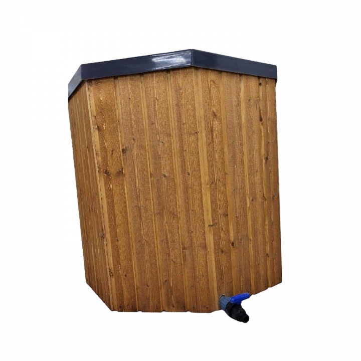 Wanna z zimną wodą, obudowa drewniana, 550 l