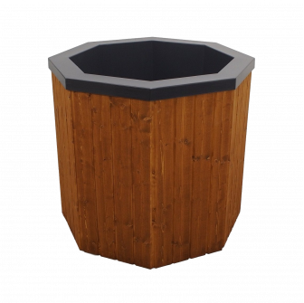 Wanna z zimną wodą, obudowa drewniana, 550 l