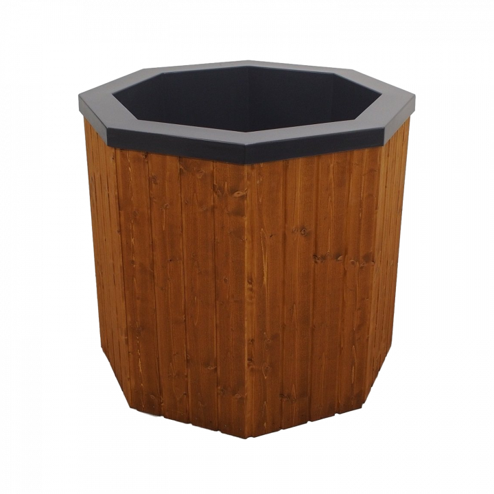 Wanna z zimną wodą, obudowa drewniana, 550 l