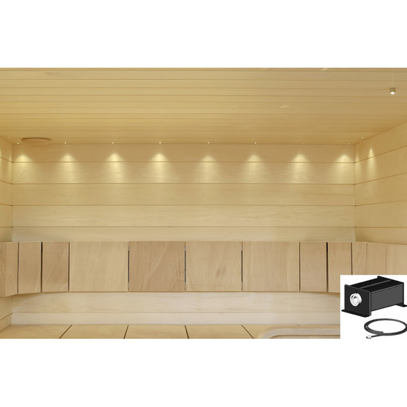 Lampy światłowodowe HARVIA do saun Fiber 2