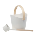 Zestaw wiader i chochli aluminiowych SAUFLEX - 0