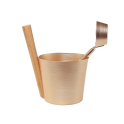 Zestaw wiader i chochli SAUFLEX 5 l, złoty - 1