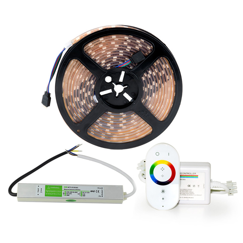 Zestaw SAUFLEX 5050 LED RGB LUX 14,7 W/m 60 LED/m Zestaw SAUFLEX 5050 LED RGB LUX 14,7 W/m 60 LED/m