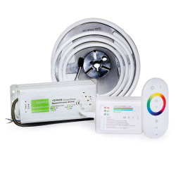 Zestaw Sauflex LED RGB MILK 12 W, 5 m  Zestaw Sauflex LED RGB MILK 12 W, 5 m